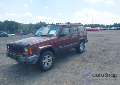 2000 Jeep Cherokee Sport z USA, uszkodzony, nr VIN 1J4FF48S1YL256206